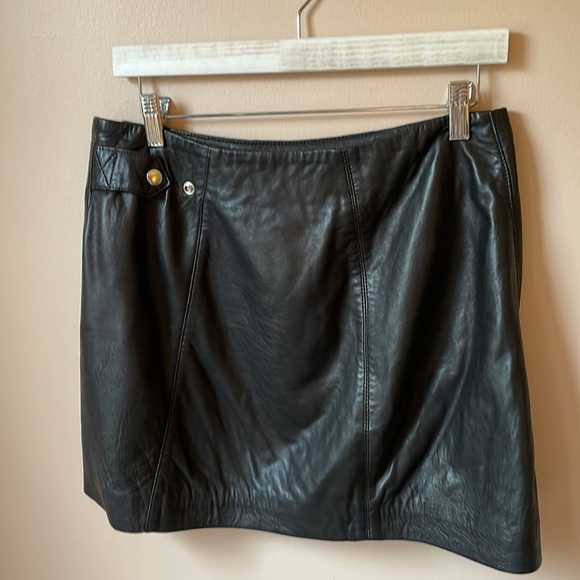 Rag & Bone 100% leather skirt - Picture 8 of 9